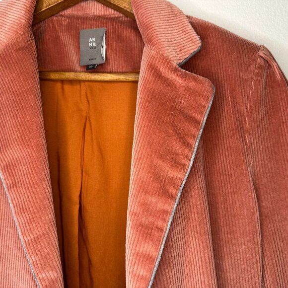 Salmon Corduroy Jacket - Picture 7 of 9